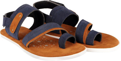 FAUSTO Men Blue Sandals