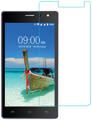 CaseBase Tempered Glass Guard for Lava A82, Transparent