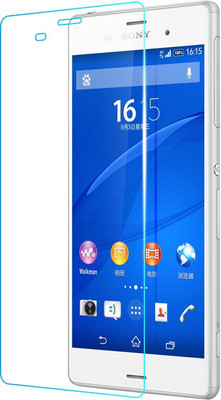 JIGZ Tempered Glass Guard for Sony Xperia C, Transparent
