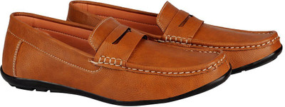 FAUSTO Stylish Loafers For Men(Tan