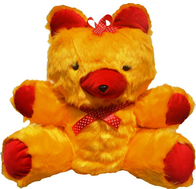 Metiarto Handmade toys soft teddy-45 cm - 45 cm(Yellow, Red), Red;yellow