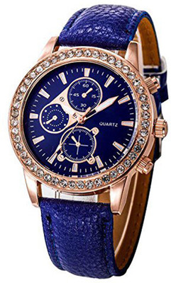 Keepkart Geneva Cronograph Pattern Blue Stylish Leather Strap Analouge Watch For Woman And Girls Watch - For Women
Keepkart Geneva Cronograph Pattern Blue Stylish Leather Strap Analouge Watch For Woman And Girls Watch - For Women