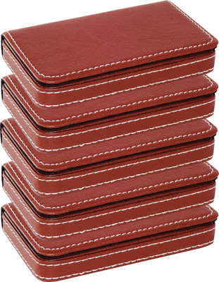 billioBAG |Premium Quality| Handcrafted |Combo of 5| Brown_Soft Leather Professional ID, Visiting, Debit/Credit, Official ID Holder Cum Mini Wallet 15 Card Holder(Set of 5, Brown)
billioBAG |Premium Quality| Handcrafted |Combo of 5| Brown_Soft Leather Professional ID, Visiting, Debit/Credit, Official ID Holder Cum Mini Wallet 15 Card Holder(Set of 5, Brown)