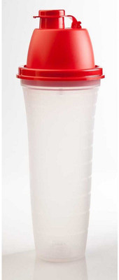 Tupperware 500 ml Plastic Cocktail Shaker(Red)