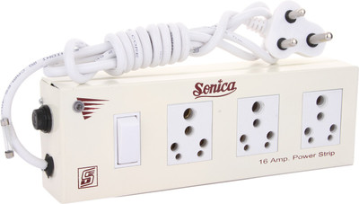 SONICA Power Extension Strip 3 Socket & 1 Switch 3 Core 2.2 Meters 16 Amp Surge Protector 16 A Five Pin Socket
SONICA Power Extension Strip 3 Socket & 1 Switch 3 Core 2.2 Meters 16 Amp Surge Protector 16 A Five Pin Socket