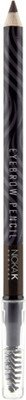 NICKA K EYEBROW WOOD PENCIL(DRAK BROWN)