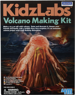 4M Kidz Labs -Volcano Making Kit(Multicolor)
