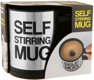 PH Artistic Auto Mixing Battery Operated Self Stirring for Tea, Coffee, Hot Chocolate , Soup 400ml Stainless Steel Mug(400 ml), Black
PH Artistic Auto Mixing Battery Operated Self Stirring for Tea, Coffee, Hot Chocolate , Soup 400ml Stainless Steel Mug(400 ml), Black