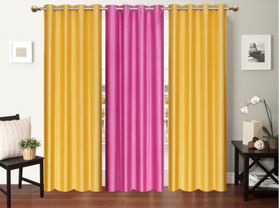 Furnishing Zone 213 cm (7 ft) Polyester Door Curtain (Pack Of 3)(Plain, Yellow, Pink), Pink;yellow
Furnishing Zone 213 cm (7 ft) Polyester Door Curtain (Pack Of 3)(Plain, Yellow, Pink), Pink;yellow