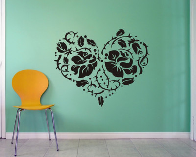 Wall Guru Home Décor wall Sticker(Pack of 1, Black