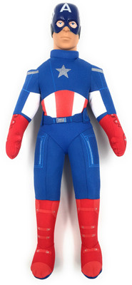 24x7 Premium Captain America Soft Toy - 16 Inches ~ Pillow ~ Plush Toy ~ Rotating Head - 16 inch(Multicolor)
24x7 Premium Captain America Soft Toy - 16 Inches ~ Pillow ~ Plush Toy ~ Rotating Head - 16 inch(Multicolor)