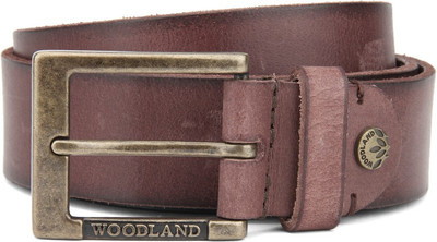 Woodland Men Casual Brown Genuine Leather Belt 
Woodland Men Casual Brown Genuine Leather Belt