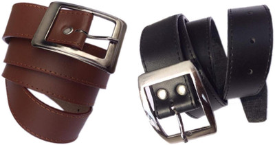 FRIENDS & COMPANY Men Casual, Party, Formal Black, Brown Artificial Leather Belt, Black and brown
FRIENDS & COMPANY Men Casual, Party, Formal Black, Brown Artificial Leather Belt, Black and brown