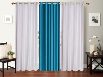 Furnishing Zone 213 cm (7 ft) Polyester Door Curtain (Pack Of 3)(Plain, White, Blue), Blue;white
Furnishing Zone 213 cm (7 ft) Polyester Door Curtain (Pack Of 3)(Plain, White, Blue), Blue;white