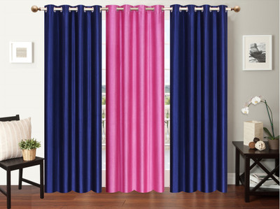 Furnishing Zone 152 cm (5 ft) Polyester Window Curtain (Pack Of 3)(Plain, Blue, Pink)
Furnishing Zone 152 cm (5 ft) Polyester Window Curtain (Pack Of 3)(Plain, Blue, Pink)