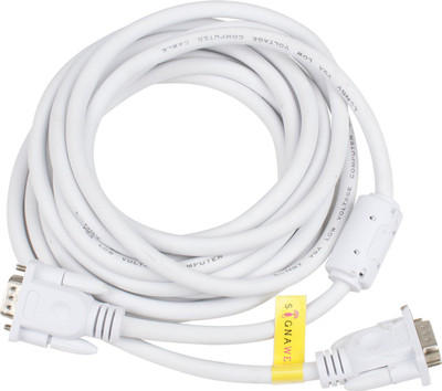 Signaweld Premium"RGB VGA 15 PIN M/M 461sag2pgst-15 4.57 Meter VGA Cable(Compatible with Computer, White)
Signaweld Premium"RGB VGA 15 PIN M/M 461sag2pgst-15 4.57 Meter VGA Cable(Compatible with Computer, White)
