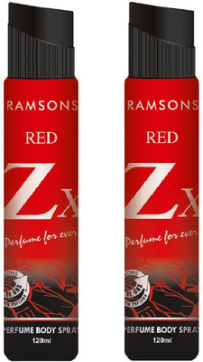 Ramsons Red Zx No Gas Perfume Body Spray Combo Perfume Body Spray - For Women(240 ml, Pack of 2)
Ramsons Red Zx No Gas Perfume Body Spray Combo Perfume Body Spray - For Women(240 ml, Pack of 2)