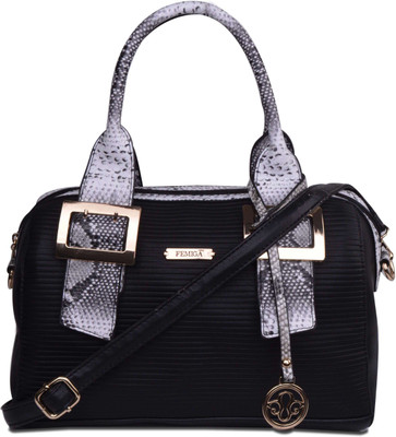 Femiga Hand-held Bag(Black)