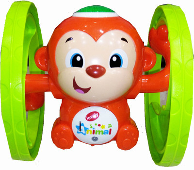 TALKING GANESHA Funny Musical Wind Up Monkey on Wheels with Light & Sound battery included (Assorted)(Multicolor)
TALKING GANESHA Funny Musical Wind Up Monkey on Wheels with Light & Sound battery included (Assorted)(Multicolor)
