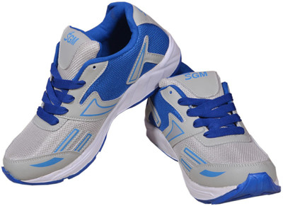 SGM Running Shoes For Men(Red, Black, Silver blue