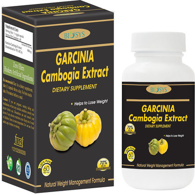 BIOSYS Garcinia Cambogia Extract - (60 Capsules) 800 mg Per Serving,70% Hydroxycitric Acid (HCA), 100 % Veg, Pure & Natural Weight Management & Appetite Suppressant Supplement - Weight Loss/Dietary Supplement(60 No)
BIOSYS Garcinia Cambogia Extract - (60 Capsules) 800 mg Per Serving,70% Hydroxycitric Acid (HCA), 100 % Veg, Pure & Natural Weight Management & Appetite Suppressant Supplement - Weight Loss/Dietary Supplement(60 No)