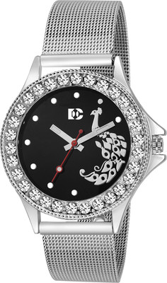 Dinor DC1553 Black Pearls-That -Shine Watch - For Women