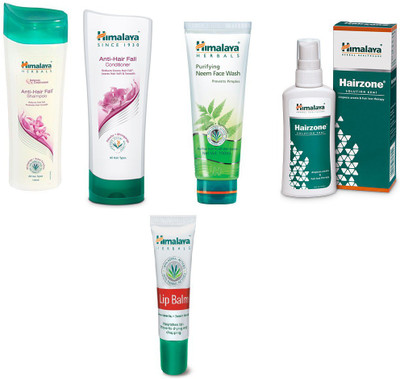Himalaya Anti Hair Fall Shampoo, Anti Hair Fall Conditioner, Purifying Neem Face Wash, Hairzone Solution(Set of)
Himalaya Anti Hair Fall Shampoo, Anti Hair Fall Conditioner, Purifying Neem Face Wash, Hairzone Solution(Set of)