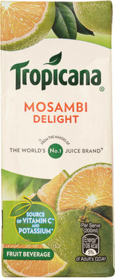 Tropicana Mosambi Delight Fruit Beverage 200 ml