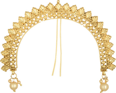 Reeti Fashions Gold Tone juda pin - Hair accessory. Bun Clip(Gold)