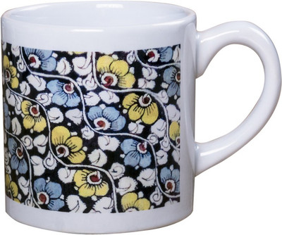 Kalamkari Floral Design Multicolor Stoneware Microwave Safe Teas with Mirror Finish Ceramic Mug(125 ml)
Kalamkari Floral Design Multicolor Stoneware Microwave Safe Teas with Mirror Finish Ceramic Mug(125 ml)