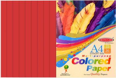 Bambalio Colour Paper Pack of 200 Sheets Smooth Finish 75 gsm/ A4 Size Red Colour- Photo Copy/Copier/Printing/ Art & Craft Coloured Paper(Set of 4, Red)
Bambalio Colour Paper Pack of 200 Sheets Smooth Finish 75 gsm/ A4 Size Red Colour- Photo Copy/Copier/Printing/ Art & Craft Coloured Paper(Set of 4, Red)