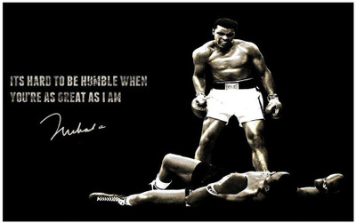 Muhammad Ali Motivational and Inspirational Poster for Room Paper Print(12 inch X 18 inch, Rolled)
Muhammad Ali Motivational and Inspirational Poster for Room Paper Print(12 inch X 18 inch, Rolled)