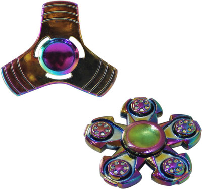 Toys Factory Designer Rainbow Metal Fidget Hand Spinner-TFNS0087(Multicolor)
Toys Factory Designer Rainbow Metal Fidget Hand Spinner-TFNS0087(Multicolor)