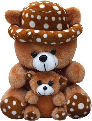 Casotec Cute Teddy Bear Stuffed Soft Plush Soft Toy - 35 cm(Brown)