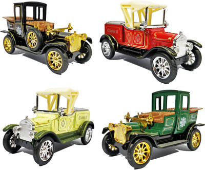 Jack Royal 4 Combo Metal Die cast vintage cars kit(Black, Red, lime, Green), Black;green;red;lime
Jack Royal 4 Combo Metal Die cast vintage cars kit(Black, Red, lime, Green), Black;green;red;lime