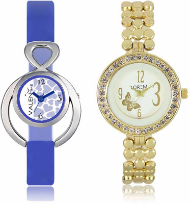 VALENTIME LR203VT12 New Stylish Diamond Studded Metal-Plastic Belt Exclusive Fashion Best Offer Branded Combo Beutiful Hand Watch - For Girls
VALENTIME LR203VT12 New Stylish Diamond Studded Metal-Plastic Belt Exclusive Fashion Best Offer Branded Combo Beutiful Hand Watch - For Girls
