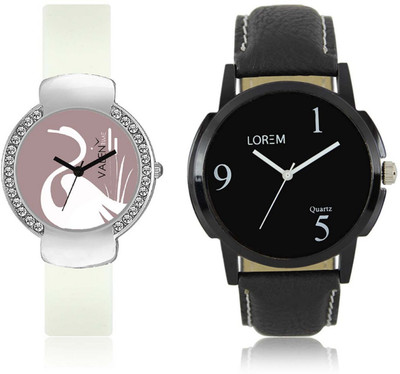VALENTIME LR6VT26 New Stylish Attractive Leather-Plastic Belt Exclusive Fashion Best Offer Branded Combo Couple Hand Watch - For Boys
VALENTIME LR6VT26 New Stylish Attractive Leather-Plastic Belt Exclusive Fashion Best Offer Branded Combo Couple Hand Watch - For Boys