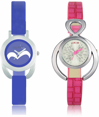 VALENTIME LR205VT17 New Designer Pink Leather-Plastic Belt Exclusive Fashion Best Offer Branded Combo Beutiful Hand Watch - For Girls
VALENTIME LR205VT17 New Designer Pink Leather-Plastic Belt Exclusive Fashion Best Offer Branded Combo Beutiful Hand Watch - For Girls