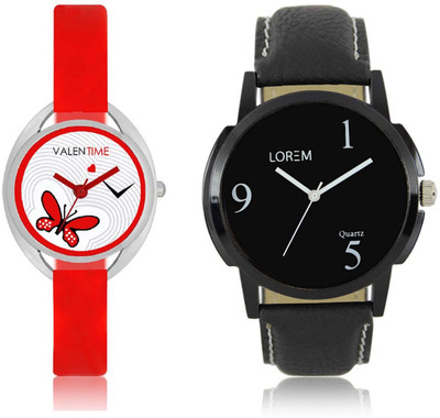 VALENTIME LR6VT4 New Stylish Attractive Leather-Plastic Belt Exclusive Fashion Best Offer Branded Combo Couple Hand Watch - For Boys
VALENTIME LR6VT4 New Stylish Attractive Leather-Plastic Belt Exclusive Fashion Best Offer Branded Combo Couple Hand Watch - For Boys