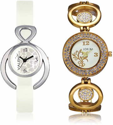 VALENTIME LR204VT15 New Stylish Attractive Diamond Studded Metal-Plastic Belt Exclusive Fashion Best Offer Branded Combo Beutiful Hand Watch - For Girls
VALENTIME LR204VT15 New Stylish Attractive Diamond Studded Metal-Plastic Belt Exclusive Fashion Best Offer Branded Combo Beutiful Hand Watch - For Girls