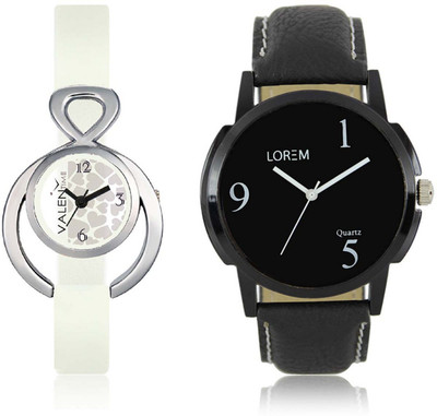 VALENTIME LR6VT15 New Stylish Attractive Leather-Plastic Belt Exclusive Fashion Best Offer Branded Combo Couple Hand Watch - For Boys
VALENTIME LR6VT15 New Stylish Attractive Leather-Plastic Belt Exclusive Fashion Best Offer Branded Combo Couple Hand Watch - For Boys