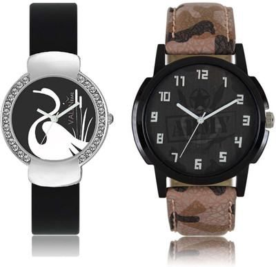 VALENTIME LR3VT21 New Stylish Army Leather-Plastic Belt Exclusive Fashion Best Offer Branded Combo Couple Hand Watch - For Boys
VALENTIME LR3VT21 New Stylish Army Leather-Plastic Belt Exclusive Fashion Best Offer Branded Combo Couple Hand Watch - For Boys
