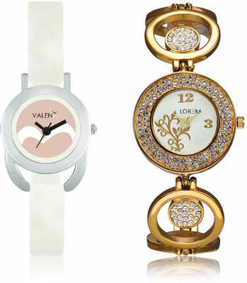 VALENTIME LR204VT20 New Stylish Attractive Diamond Studded Metal-Plastic Belt Exclusive Fashion Best Offer Branded Combo Beutiful Hand Watch - For Girls
VALENTIME LR204VT20 New Stylish Attractive Diamond Studded Metal-Plastic Belt Exclusive Fashion Best Offer Branded Combo Beutiful Hand Watch - For Girls