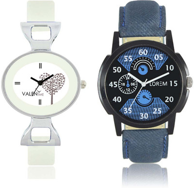 VALENTIME LR2VT32 New Stylish Chronograph Pattern Leather-Plastic Belt Exclusive Fashion Best Offer Branded Combo Couple Hand Watch - For Boys
VALENTIME LR2VT32 New Stylish Chronograph Pattern Leather-Plastic Belt Exclusive Fashion Best Offer Branded Combo Couple Hand Watch - For Boys