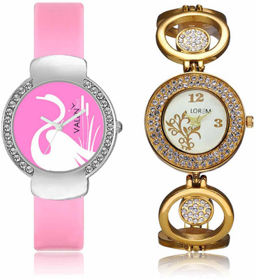 VALENTIME LR204VT24 New Stylish Attractive Diamond Studded Metal-Plastic Belt Exclusive Fashion Best Offer Branded Combo Beutiful Hand Watch - For Girls
VALENTIME LR204VT24 New Stylish Attractive Diamond Studded Metal-Plastic Belt Exclusive Fashion Best Offer Branded Combo Beutiful Hand Watch - For Girls