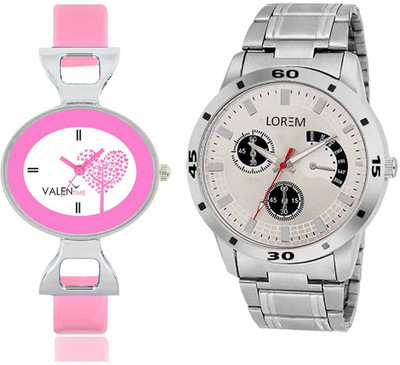 VALENTIME LR101VT30 New Stylish Chronograph Pattern Metal-Plastic Belt Exclusive Fashion Best Offer Branded Combo Couple Hand Watch - For Boys
VALENTIME LR101VT30 New Stylish Chronograph Pattern Metal-Plastic Belt Exclusive Fashion Best Offer Branded Combo Couple Hand Watch - For Boys