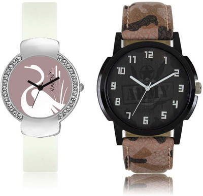 VALENTIME LR3VT26 New Stylish Army Leather-Plastic Belt Exclusive Fashion Best Offer Branded Combo Couple Hand Watch - For Boys
VALENTIME LR3VT26 New Stylish Army Leather-Plastic Belt Exclusive Fashion Best Offer Branded Combo Couple Hand Watch - For Boys