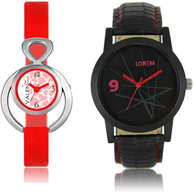 VALENTIME LR8VT14 New Stylish Rich Look Red Leather-Plastic Belt Exclusive Fashion Best Offer Branded Combo Couple Hand Watch - For Boys
VALENTIME LR8VT14 New Stylish Rich Look Red Leather-Plastic Belt Exclusive Fashion Best Offer Branded Combo Couple Hand Watch - For Boys