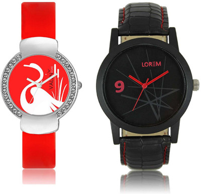 VALENTIME LR8VT25 New Stylish Rich Look Red Leather-Plastic Belt Exclusive Fashion Best Offer Branded Combo Couple Hand Watch - For Boys
VALENTIME LR8VT25 New Stylish Rich Look Red Leather-Plastic Belt Exclusive Fashion Best Offer Branded Combo Couple Hand Watch - For Boys