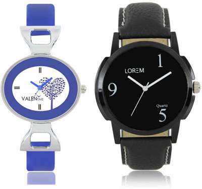VALENTIME LR6VT29 New Stylish Attractive Leather-Plastic Belt Exclusive Fashion Best Offer Branded Combo Couple Hand Watch - For Boys
VALENTIME LR6VT29 New Stylish Attractive Leather-Plastic Belt Exclusive Fashion Best Offer Branded Combo Couple Hand Watch - For Boys